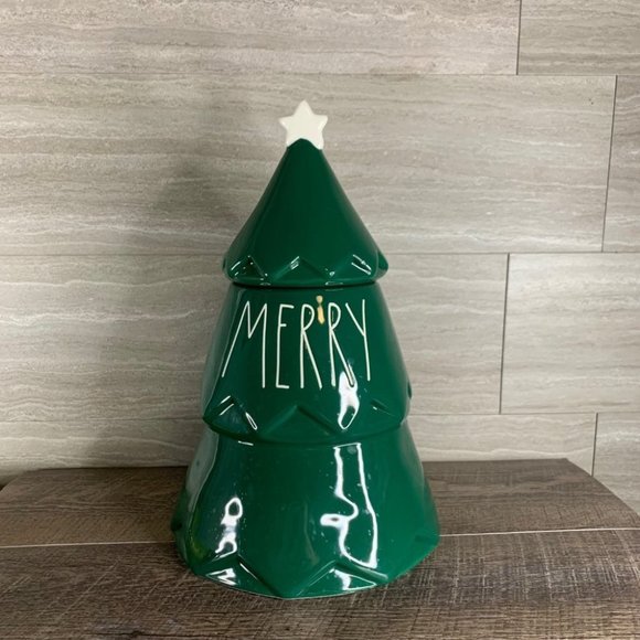 Rae Dunn Other - Rae Dunn Merry Christmas Tree Canister